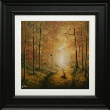 Autumn's Wonder - Original - Black Framed