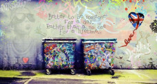 Be Someone - White Framed