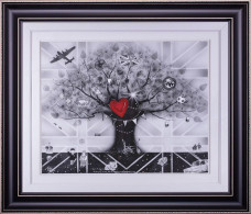 Best Of British #10 - B&W Special Edition - Framed
