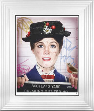 Breaking And Entering - Colour - White Framed