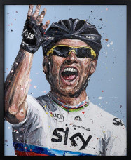 Cav - Canvas - Artist Proof Black Framed - Framed Box Canvas