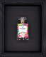 Chanel No.5 Capsules – (Multi-Colour) On Black - Black Framed