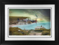 Clifftop Scramble - Artist Proof Black Framed
