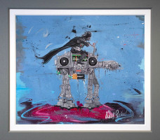 Darth Side Of The Tune - Original - Framed