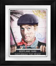 Disturbing The Peace - Colour - Black Framed