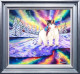 East Of The Sun, West Of The Moon - Silver-Blue Framed