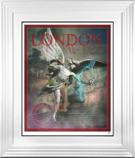 Eros - White Framed