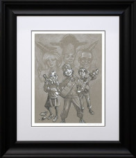 F-A-B - Sketch - Black Framed