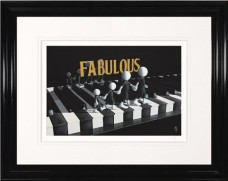 Fabulous - On Paper - Black Framed