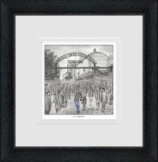 Here Goes Son - Sketch - Framed