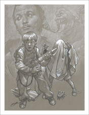 I Ain't Afraid of No Ghost - Sketch - Print only