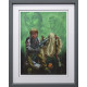 I Ain't Afraid of No Ghost - Paper - Grey Framed