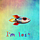 I'm Lost - Paper - White Framed