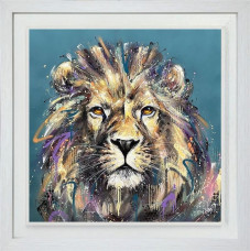 Leo - Limited Edition - White Framed