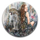 Leopardess - Artist Proof - Unframed Canvas