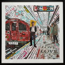 London Underground - Limited Edition - Black Framed