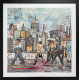 London Walk (Square) - Limited Edition - Black Framed