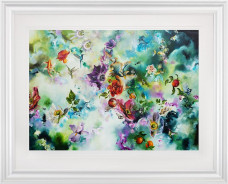 Mesmeric - White Framed