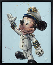 Mickey - Canvas - Black Framed - Framed Box Canvas