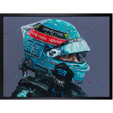 Mr. Saturday - Canvas - Artist Proof Black Framed - Framed Box Canvas