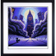 New York City Hearts - Black Framed
