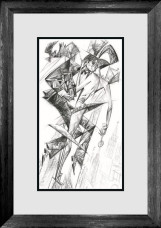 Night Watch - Sketch - Limited Edition - Framed