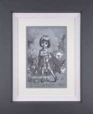 Oh, I Don't Know About Art, But I Know What I Like - Sketch - Grey Framed