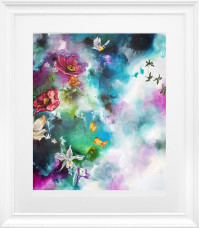 Opal II - White Framed