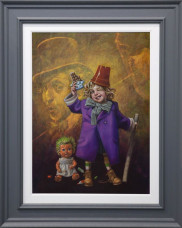 Pure Imagination - Canvas - Grey Framed