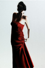 Red Dress - Print