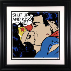 Shut Up And Kiss Me - Black Framed