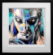 Silence - Paper - Black Framed