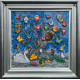 Silver Brook - Artist Proof - Silver-Blue Framed