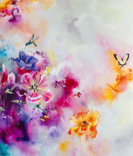 Spring Blossom II - Mounted