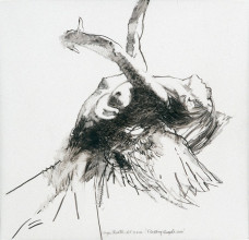 Study For Floating Angel 10 - Print