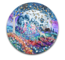 Talking To The Moon - Unframed Canvas