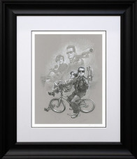 Terminator Too - Sketch - Black Framed