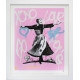 The Hills Are Alive - (Pink) - Framed