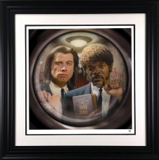 The Path Of The Righteous Man - Colour - Black Framed
