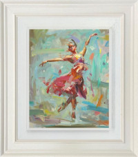 The Rhythm Of Love - Miniature - Cream Framed