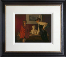 The Sparrow And The Hawk - Black Framed