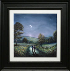 Under The Moons Gentle Glow - Limited Edition - Black Framed