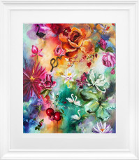 Valentine - White Framed