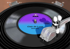 Vinyl - Clair de Lune - On Paper