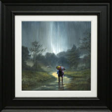 Warmth Beyond The Rain - Original - Black Framed