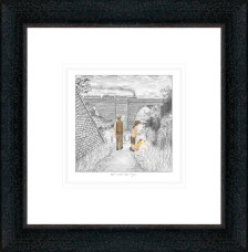 We Timed That Right - Sketch - Black Framed