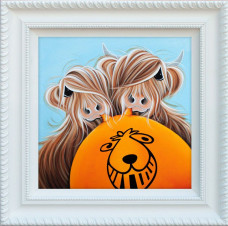 Its My Turn - White Framed