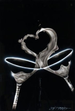 I Love Martini - Original - Framed