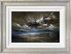 Aqua Breeze - Original - Silver Framed