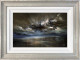 Aqua Breeze - Original - Silver Framed